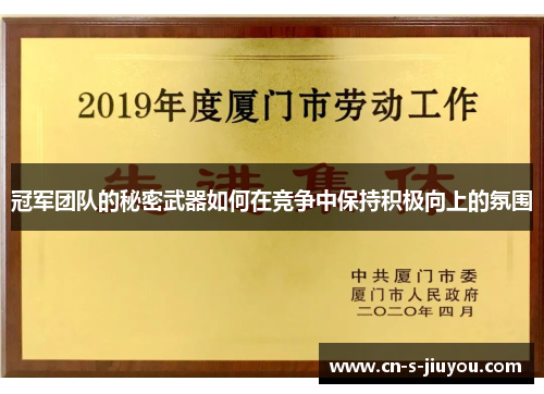 冠军团队的秘密武器如何在竞争中保持积极向上的氛围